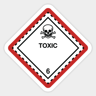 Toxic Sticker